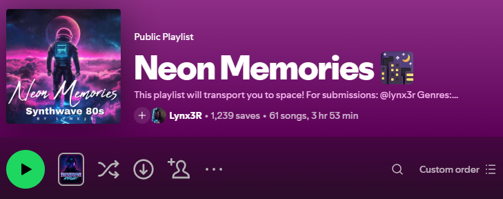 Neon Memories — 1,239 followers